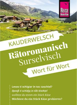 Produktbild von Reise Know-How Sprachführer  Rätoromanisch (Surselvisch) - Wort für Wort