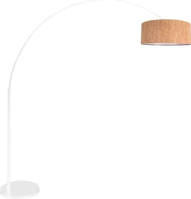 Immagine prodotto di Steinhauer - lampada da terra - Sparkled Light - bianco - metallo tessile - lampada ad arco - E27 - 4341W