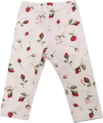 Produktbild von 6335AC Leggings bimba MONNALISA off white Baumwolle/Elasthan Hose Kinder