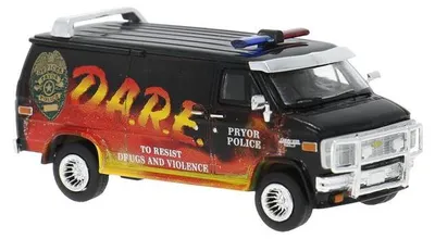 Produktbild von Brekina Chevrolet G20 D.A.R.E. 18258