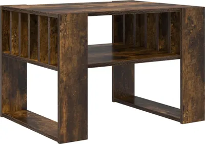 Productafbeelding van vidaXL Salontafel, gerookt eikenhout, 66 x 49,5 x 45 cm, houtvezel