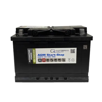 Produktbild von Q-Batteries Start-Stop Autobatterie AGM70 12V 70Ah 760A