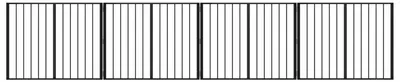 Zdjęcie produktu dla vidaXL Bramka dla psa, 4 szt., czarna, 100 x 80 cm, stal ocynkowana