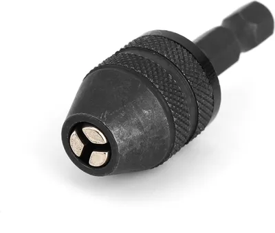 Imagen del producto de Adaptador hexagonal para mandril de broca de 1/4 de pulgada, sin llave, convertidor de cambio rápido, de 0,3 a 3 mm, modelo SG