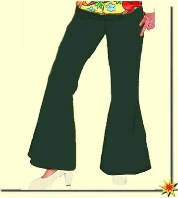 Produktbild von Schlaghose Damen schwarz 46