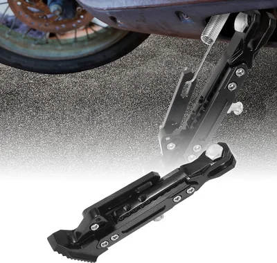 Image de Moto Béquille Côté Support Support Support Ensemble CNC Aluminium Alliage