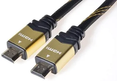 Productafbeelding van PremiumCord KPHDMET1, 1 meter, HDMI Type A (standaard), HDMI Type A (standaard), 3D-compatibel, 10,2 Gbit/s, Zwart, Verguld