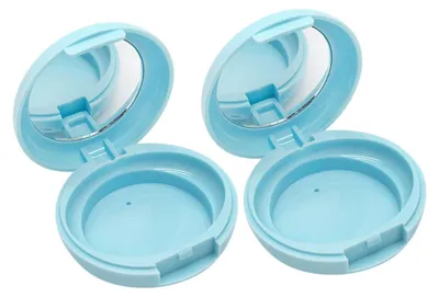 Image de Lot de 2 pots vides pour poudre de maquillage