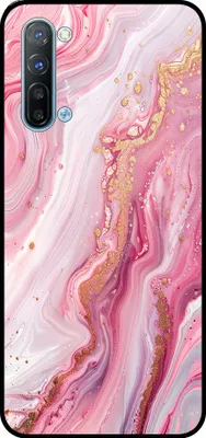 Produktbild von Smartphonica Telefon Fall geeignet für Oppo Reno3 5G mit Marmor-Druck - TPU zurück Abdeckung Fall Marmor-Design - Pink