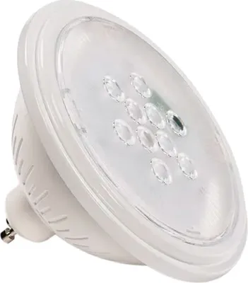 Image de Slv QR111 GU10 9.5W 1000755 Réflecteur LED, culot GU10 / GZ10, 9,5 watts, blanc chaud, 2700 K, classe d'efficacité énergétique A+, intensité lumineuse variable
