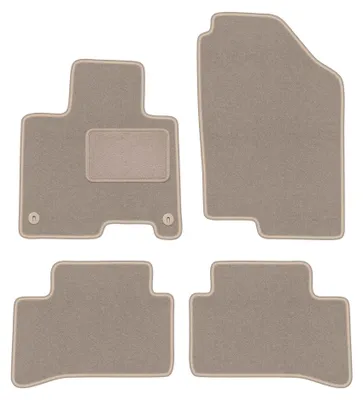 Immagine prodotto di Tappetini in moquette per Kia Sportage V dal 2021 (SUV) – set 4 pezzi, beige, su misura – Wielganizator LUX
