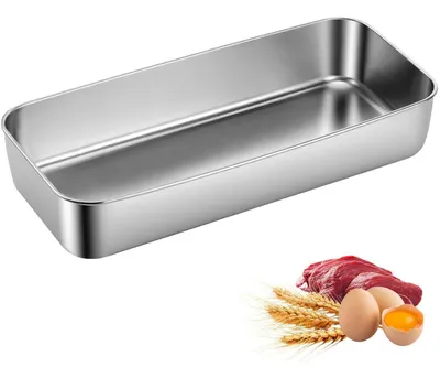Obrázek produktu pro Plechová forma, velká, 33,4 cm, nerezová ocel, forma na pečení