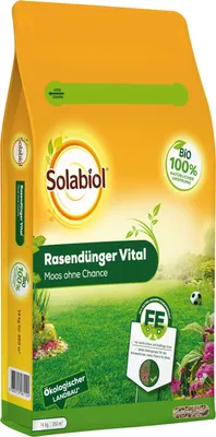 Produktbild von Solabiol Rasendünger Vital - 14 kg