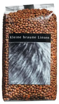 Produktbild von Kleine braune Linsen, 400g, Viani