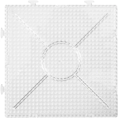 Productafbeelding van PhotoPearls® Stiftplaten, 15 x 15 cm, 2 stuks, transparant
