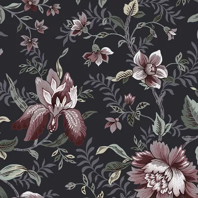 Produktbild von Laura Ashley Vliestapete Exotischer Garten 1000x52cm