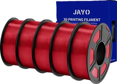 Produktbild von JAYO 3D Filament, Durchmesser 1,75 mm, Gewicht 1,1 kg, PLAp 5TPRD