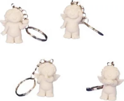Produktbild von 24  Baby Engel Schlüsselanhänger Schutzengel Anhänger