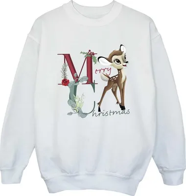 Obrázok produktu pre Bambi - Mikina „Merry Christmas“ pre dievčatá BI53348 (128) (biela)