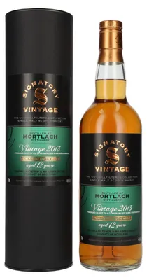 Produktbild von Signatory Vintage MORTLACH 12 Years Old The Un-Chillfiltered 2013 46% Vol. 0,7l in Geschenkbox