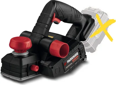 Produktbild von Parkside PPHA 20-LI A1 Akku-Hobel, 2 mm Spantiefe, inklusive Lithium-Ionen-Akku