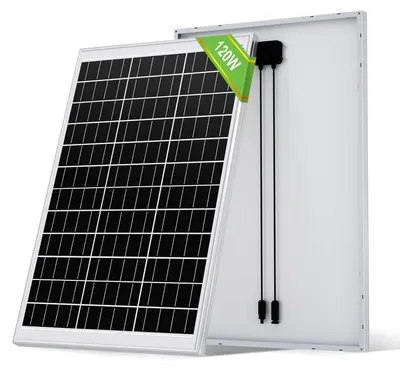 Obrázok produktu pre Solárne panely s pripojením – nabíjačka solárneho panelu – solárny panel – 120 W – vrátane 12V solárneho panelu