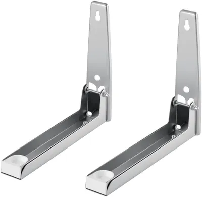 Produktbild von Mikrowellenhalterung Microwelle Halter Regal Ablage Küchen Microwave Halterung Wandbefestigung