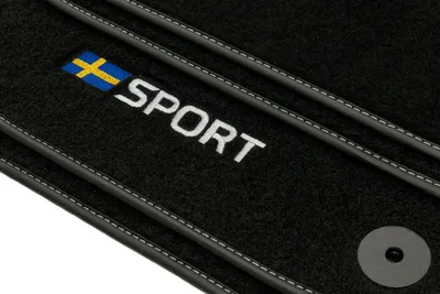 Produktbild von SPORT Velour Fußmatten Satz für Volvo XC60 II (ab 2017) - Passgenau