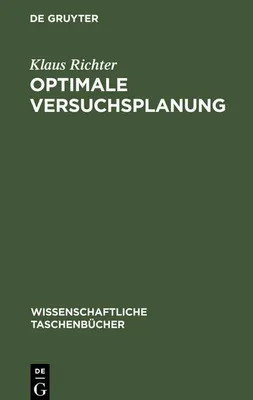 Produktbild von Optimale Versuchsplanung