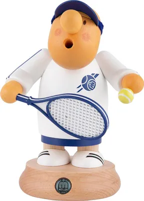 Productafbeelding van Tennisser (16 cm) rookbeeldfiguur van Müller Kleinkunst