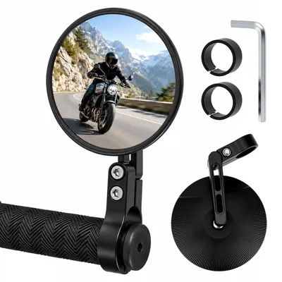 Productafbeelding van Universele Motorfiets Achteruitkijkspiegels, 2 Stuks