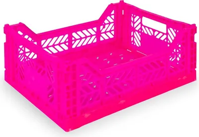 Produktbild von Aykasa Faltbox Klappbox NEONPINK neonpink midi
