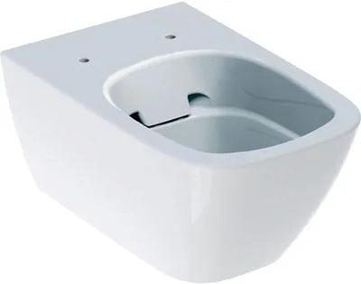 Produktbild von Geberit Smyle Square Tiefspül-WC, spülrandlos, wandhängend, 4,5/6l, geschlossene Form, 500.208.01.8