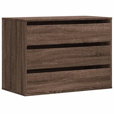 Produktbild von vidaXL Kommode Braun Eichen-Optik 80x41x58 cm Holzwerkstoff