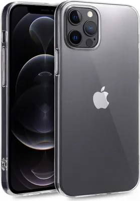 Obrázok produktu pre Puzdro pre Apple iPhone 12 Pro Max Silikónový priehľadný zadný kryt