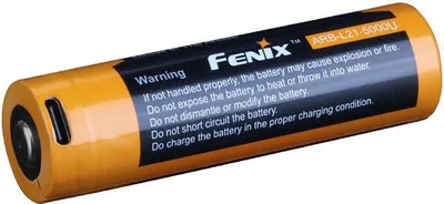 Produktbild von Bateria Fenix 21700 5000 mAh z USB-C (Li-Ion) ładowanie 1 szt