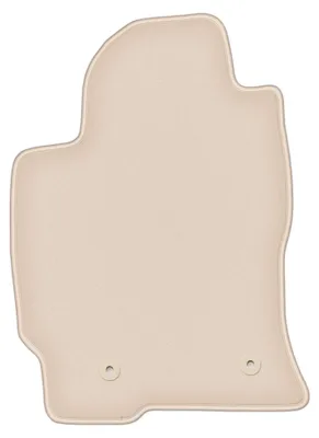 Produktbild von DURBAN Beige Velours-Fahrerfußmatte für Toyota Prius II Schrägheck (2003-2010)