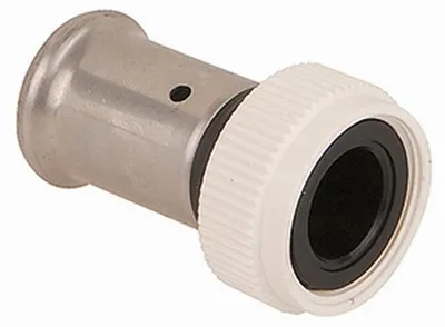 Image de Henco Raccord à sertir, tournant & scellement plat 16x3/4