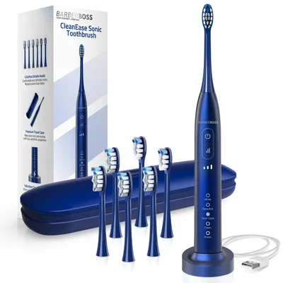 Produktbild von BarberBoss Schallzahnbürste für Erwachsene, Wiederaufladbare Elektrische Zahnbür