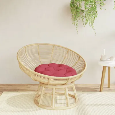 Produktbild von Möbel Kissen Rund Weinrot Ø 60x11 cm Oxford-Gewebe CL0000274649