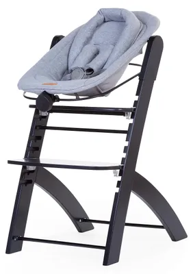 Produktbild von Childhome - Newborn Evosit - Hochstuhl - Black Jersey - Verstellbar - Neugeborene bis 6 Monate
