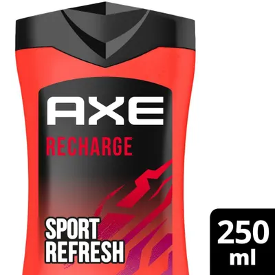 Obrázek produktu pro Sprchový gel Recharge (Body & Face & Hair Wash), 250 ml