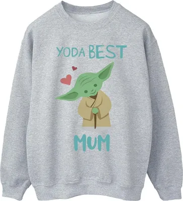 Produktbild von Star Wars - "Best Mum" Sweatshirt für Herren BI46074 (M) (Grau)