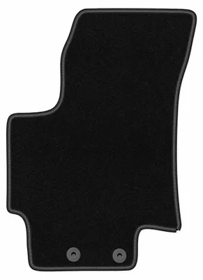 Image de Tapis conducteur en moquette noir pour Kia Rio II DE 2005-2011 berline compacte