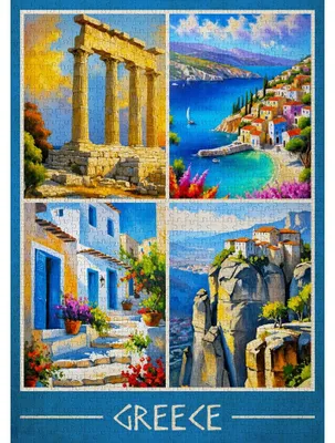 Produktbild von VIEL SPASS MIT Puzzle Greek Insights 1000 dlks