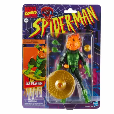 Immagine prodotto di Hasbro Spider-Man Marvel Legends, figura d'azione Jack O'Lantern 15 cm