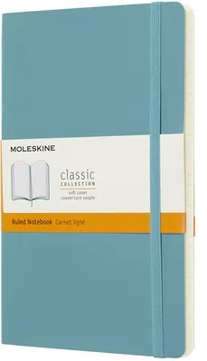 Obrázek produktu pro Moleskine 805.83.4171.550.5, Jednobarevný, Modrá, Matný, 70 g/m², Linkovaný papír, Měkký obal