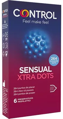 Immagine prodotto di Control Sensual Xtra Dots 6 Pezzi