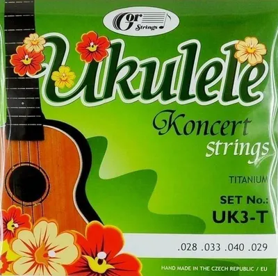 Immagine prodotto di Corde per ukulele da concerto Gorstrings UK3-T