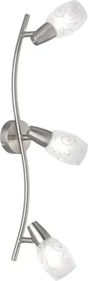Zdjęcie produktu dla Trio Lighting COLMAR, 3 szt., E14, IP20, Nikiel, Przezroczysty